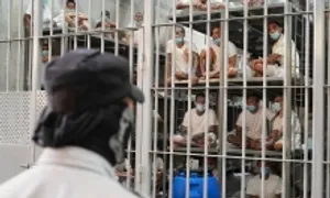 Ý tưởng đưa người Mỹ tới siêu nhà tù El Salvador của ông Trump Ý tưởng đưa người Mỹ tới siêu nhà tù El Salvador của ông Trump