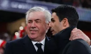 Arteta: 'Ancelotti chúc Arsenal vô địch Champions League' Arteta: 'Ancelotti chúc Arsenal vô địch Champions League'