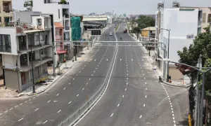 Đường 6 làn chống ùn tắc cho T3 Tân Sơn Nhất trước ngày thông xe Đường 6 làn chống ùn tắc cho T3 Tân Sơn Nhất trước ngày thông xe
