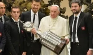 Tình yêu bóng đá của Giáo hoàng Francis Tình yêu bóng đá của Giáo hoàng Francis