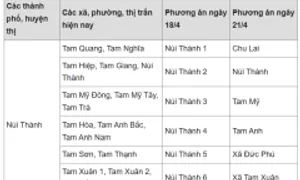 Quảng Nam 'quay xe' khi đặt tên phường, xã mới Quảng Nam 'quay xe' khi đặt tên phường, xã mới