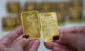 Giá vàng miếng giảm về 117 triệu đồng Giá vàng miếng giảm về 117 triệu đồng