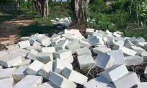 Hàng nghìn phôi xà phòng bị đổ trộm ở Ninh Thuận Hàng nghìn phôi xà phòng bị đổ trộm ở Ninh Thuận