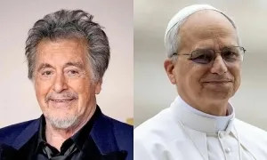 'Bố già' Al Pacino gặp tân Giáo hoàng 'Bố già' Al Pacino gặp tân Giáo hoàng