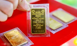 Giá vàng miếng trong nước gần 127 triệu đồng một lượng Giá vàng miếng trong nước gần 127 triệu đồng một lượng