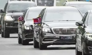 Dãy số đặc biệt trên chuyên xa của lãnh đạo Triều Tiên Dãy số đặc biệt trên chuyên xa của lãnh đạo Triều Tiên